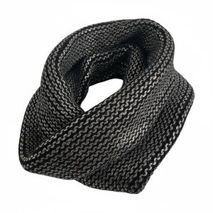 BCBG metallic knit infinity scarf